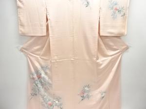 手描き友禅枝花模様訪問着